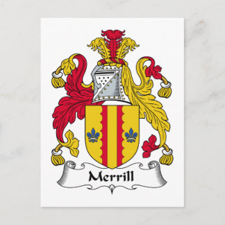 Postal Merrill Family Crest