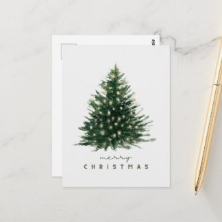 Postal merry christmas