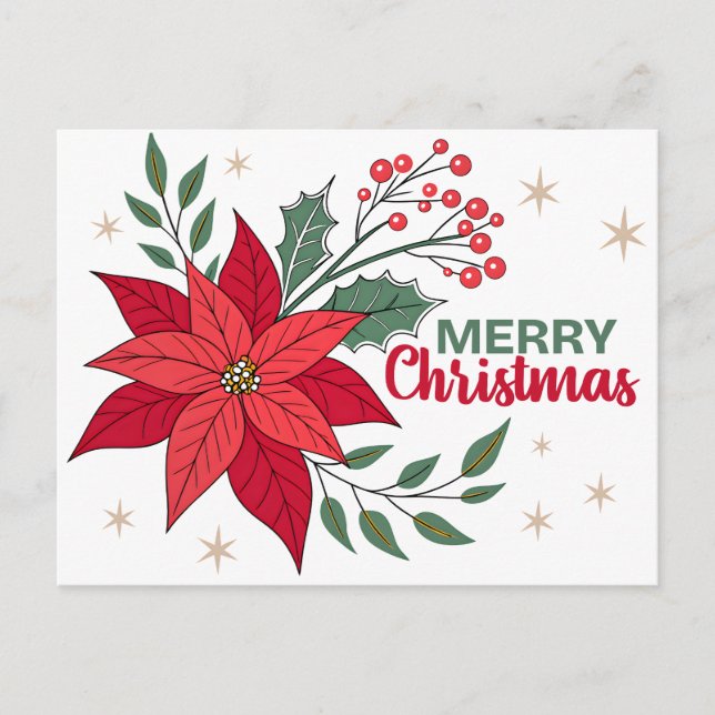 POSTAL MERRY CHRISTMAS (Anverso)