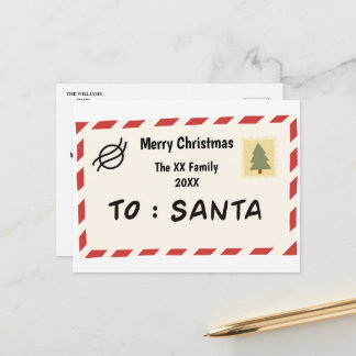 Postal Merry Christmas