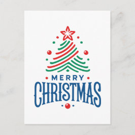 Postal Merry Christmas 1