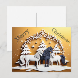 Postal Merry Christmas - 1