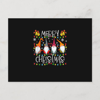 Postal Merry Christmas Gnome Matching Family Party Pajama