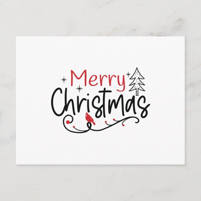 Postal Merry Christmas Magic (Anverso)