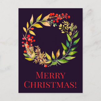Postal Merry Christmas postcards
