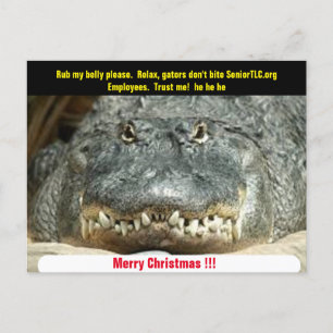 Postal Merry Christmas SeniorTLC