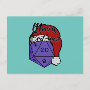 Postal Merry Crit-mas