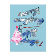 Merry Everything & Happy Always - Árbol rosa