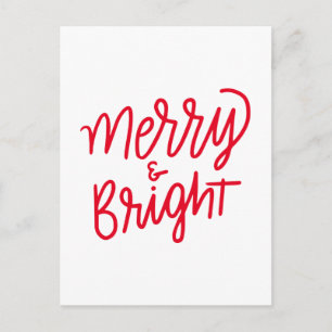 Postal Merry y Bright