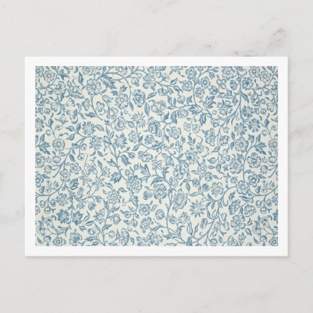 Postal Merton, diseño de papel pintado (Anverso)