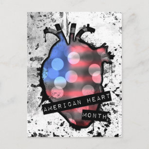 Postal mes cardíaco americano