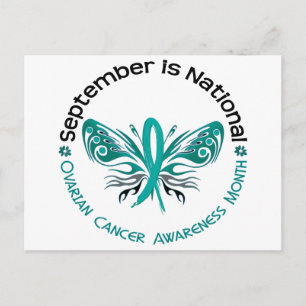 Postal Mes de Concienciación sobre el Cáncer de Ovario Ma