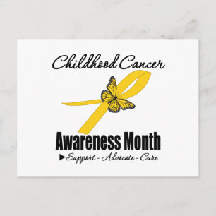 Postal Mes de Concienciación sobre el Cáncer Infantil
