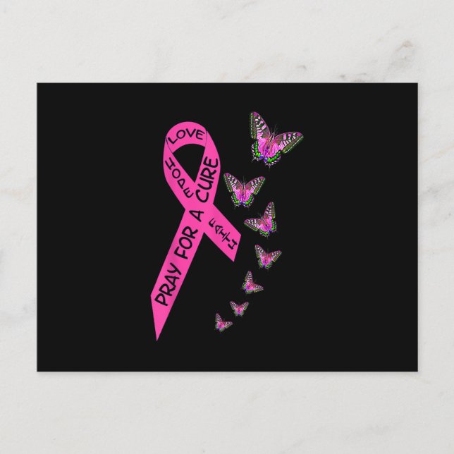 Postal Mes de concientización sobre el cáncer de mama Muj (Anverso)