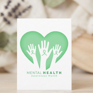 Postal Mes de Concientización sobre la Salud Mental