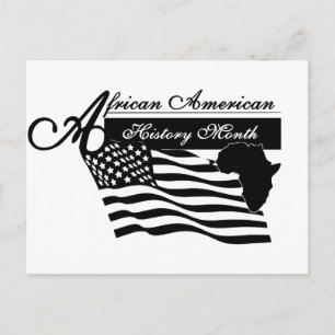 Postal Mes de la Historia Negra