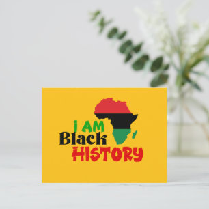 Postal Mes de la Historia Negra
