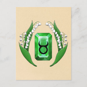 Postal Mes de nacimiento Mayo Taurus