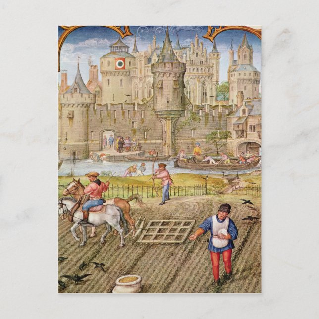 Postal Mes de Octubre (Anverso)