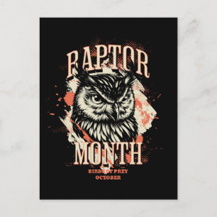 Postal Mes de Raptor, Owl