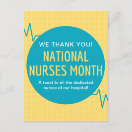 Postal Mes nacional de enfermería