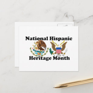Postal Mes Nacional de la Herencia Hispana - Águilas