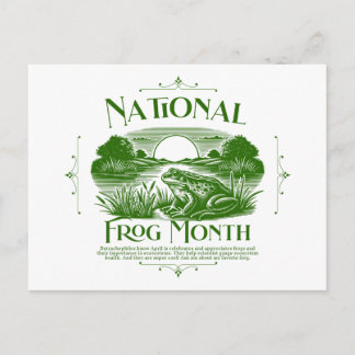 Postal Mes Nacional de la Rana