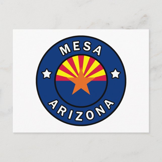 Postal Mesa Arizona (Anverso)