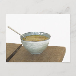 Postal Mesa de avena de avena de la cuchara del tazón de 