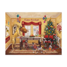 Mesa de Navidad de Gran Danés