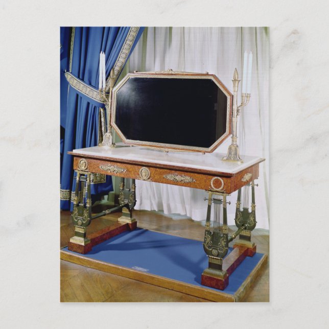 Postal Mesa de vestir de la emperatriz Josephine (Anverso)