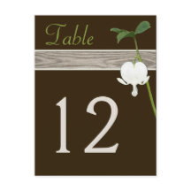 Mesa número Corazón Sangrante Marrón, Verde, Marfi