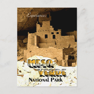 Postal Mesa Verde - Estilo vintage