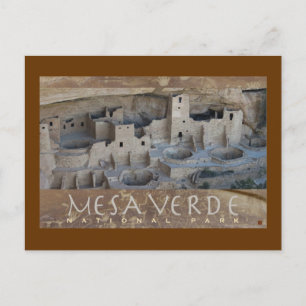 Postal MESA VERDE NAT'L PARK-Colorado-Cliff Palace-