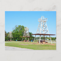 Mesas de picnic de Derrick Oil, autopista I-20, Te