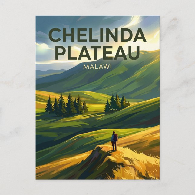 Postal Meseta de Chelinda Malawi (Anverso)