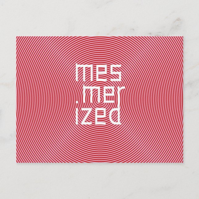 Postal Mesmerizado (Anverso)
