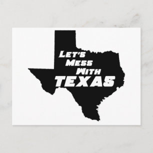 Postal Mess with Texas Black