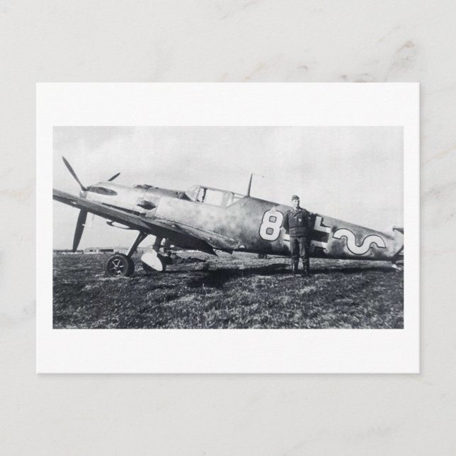 Postal Messerschmitt BF-109 (Anverso)