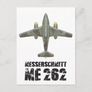 POSTAL MESSERSCHMITT ME262 SCHWALBE