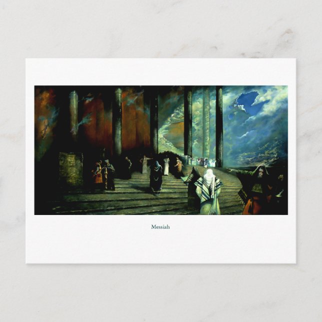 Postal Messiah Postcard (Anverso)