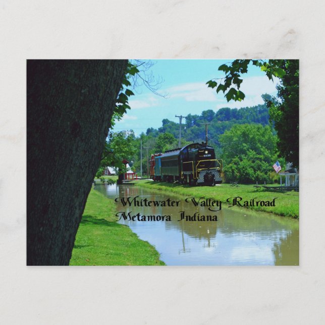 Postal Metamora Indiana (Anverso)