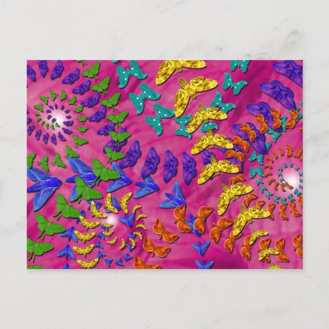 Postal Metas de natación (Anverso)