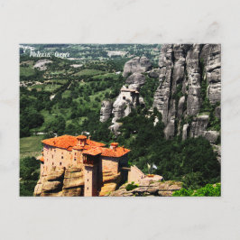 Postal Meteora Greece Mug