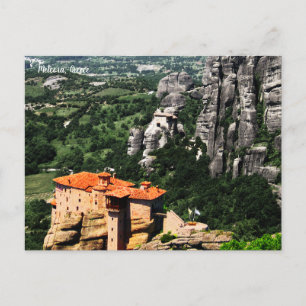 Postal Meteora Greece Mug