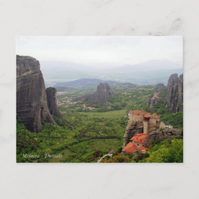 Postal Meteora - Tesalia (Anverso)