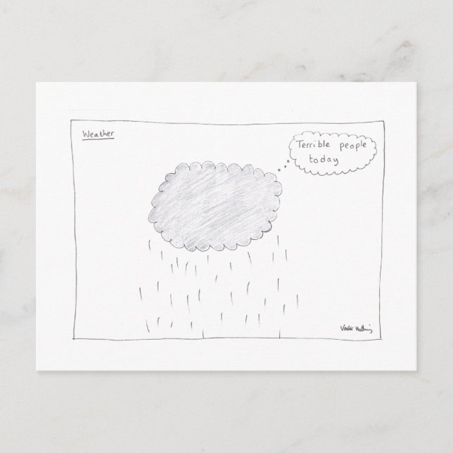 Postal meteorológica (Anverso)