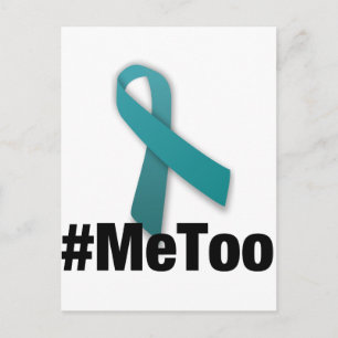Postal #MeToo Diseño con cinta de opciones