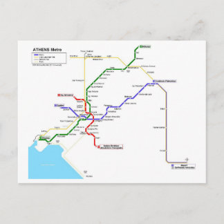 Postal Metro de Atenas