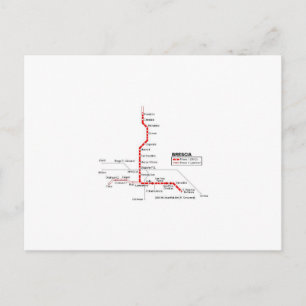 Postal Metro de Brescia